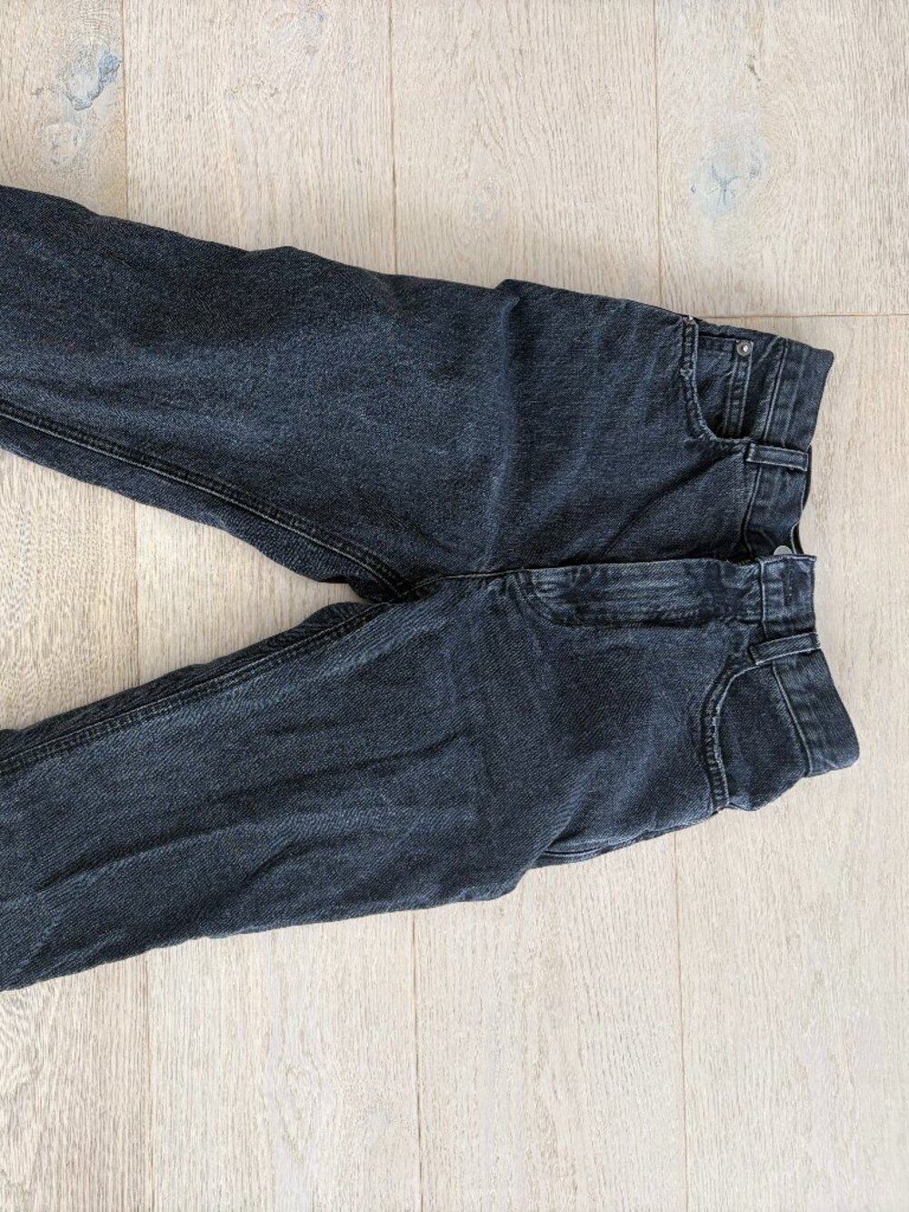 Rachel Comey Black High-Rise Jeans with Step Hem | Size 2